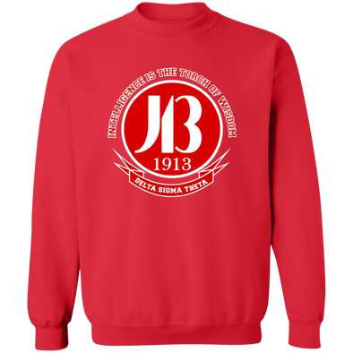 Delta Sigma Theta Sweatshirt Paraphernalia Screen Printed Unisex