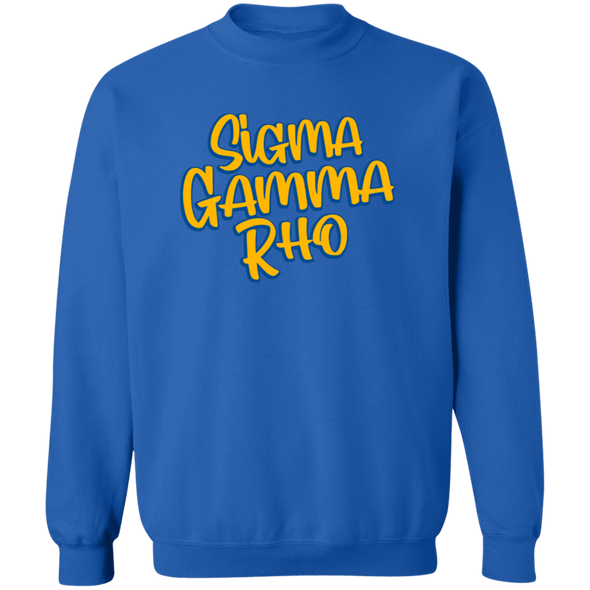 Sigma Gamma Rho Screen Printed Sweatshirt