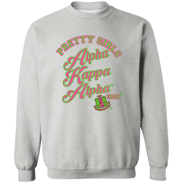 Alpha Kappa Alpha Crewneck Pullover Sweatshirt