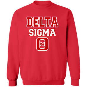 Delta Sigma Theta Sweatshirt Paraphernalia Screen Printed Unisex