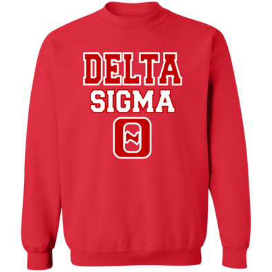 Delta Sigma Theta Sweatshirt Paraphernalia Screen Printed Unisex