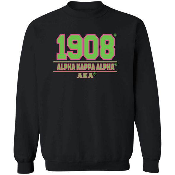 Alpha Kappa Alpha Crewneck Pullover Sweatshirt