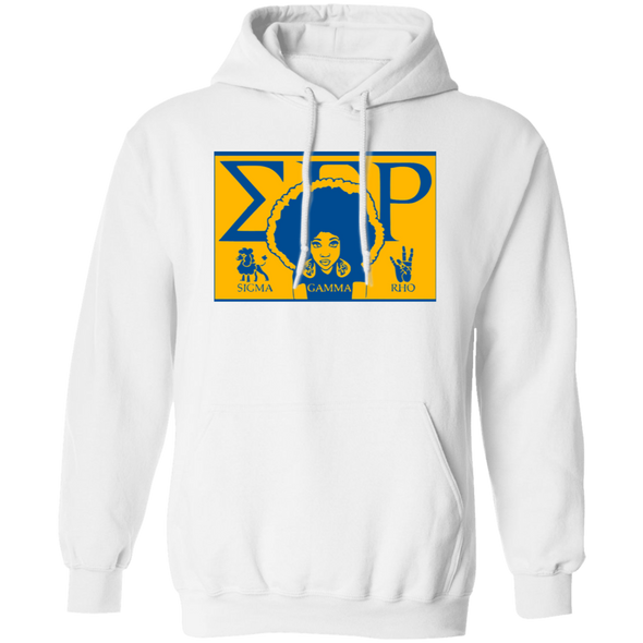 Sigma Gamma Rho Screen Printed  Hoodie