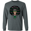 Alpha Kappa Alpha Screen Printed Long Sleeve