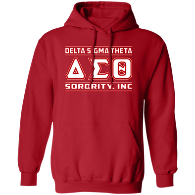 Delta Sigma Theta Hoodie Paraphernalia Screen Printed Unisex