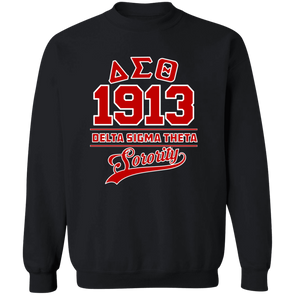 Delta Sigma Theta Sweatshirt Paraphernalia Screen Printed Unisex