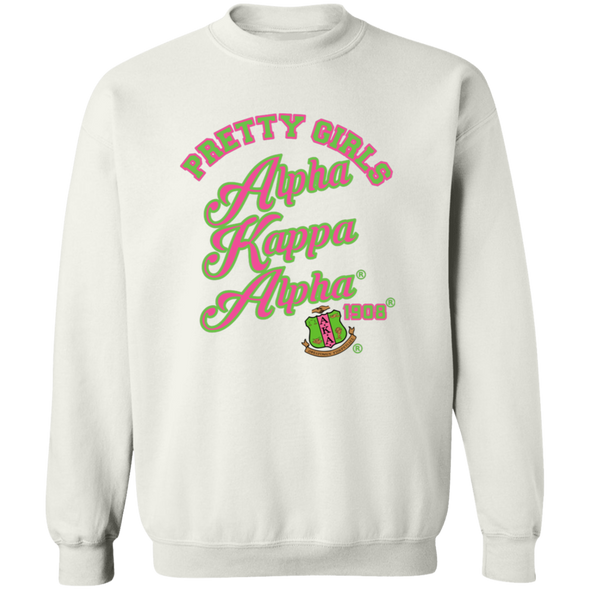 Alpha Kappa Alpha Crewneck Pullover Sweatshirt