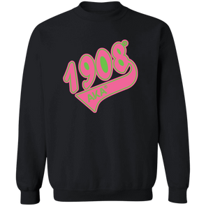 Alpha Kappa Alpha Screen Printed Crewneck Sweatshirt