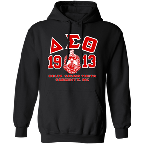 Delta Sigma Theta Hoodie Paraphernalia Screen Printed Unisex