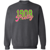 Alpha Kappa Alpha Screen Printed Crewneck Sweatshirt