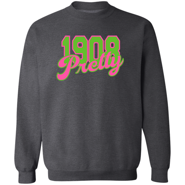 Alpha Kappa Alpha Screen Printed Crewneck Sweatshirt