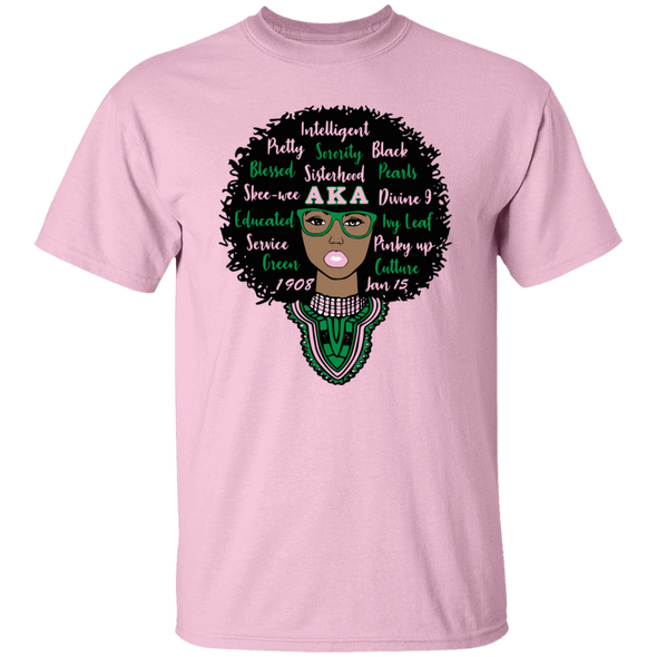 Alpha Kappa Alpha Screen Printed T-Shirt