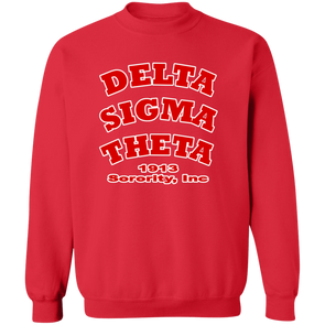 Delta Sigma Theta Sweatshirt Paraphernalia Screen Printed Unisex