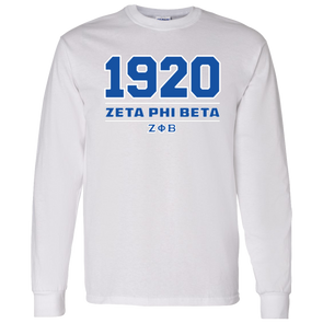 Zeta Phi Beta Sorority LS T-Shirt