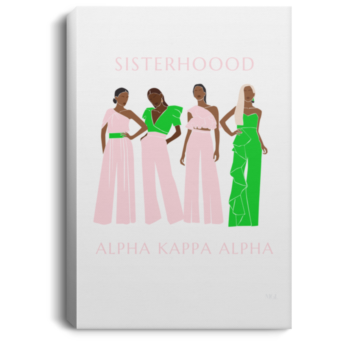 Alpha Kappa Alpha Canvas Canvas – My Greek Letters