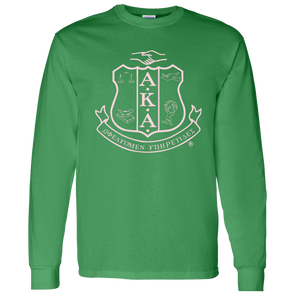 Alpha Kappa Alpha Screen Printed Long Sleeve