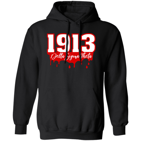 Delta Sigma Theta Hoodie Paraphernalia Screen Printed Unisex