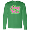 Alpha Kappa Alpha Screen Printed Long Sleeve