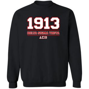 Delta Sigma Theta Sweatshirt Paraphernalia Screen Printed Unisex