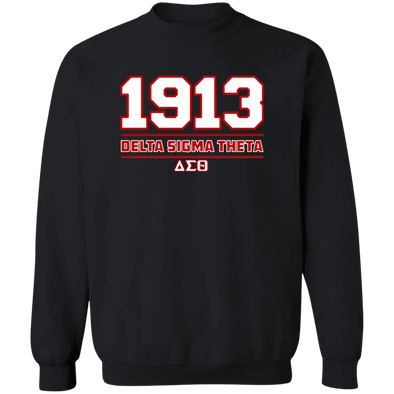 Delta Sigma Theta Sweatshirt Paraphernalia Screen Printed Unisex