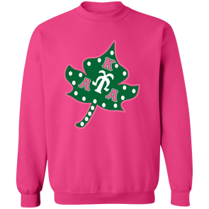 Alpha Kappa Alpha Screen Printed Crewneck Sweatshirt