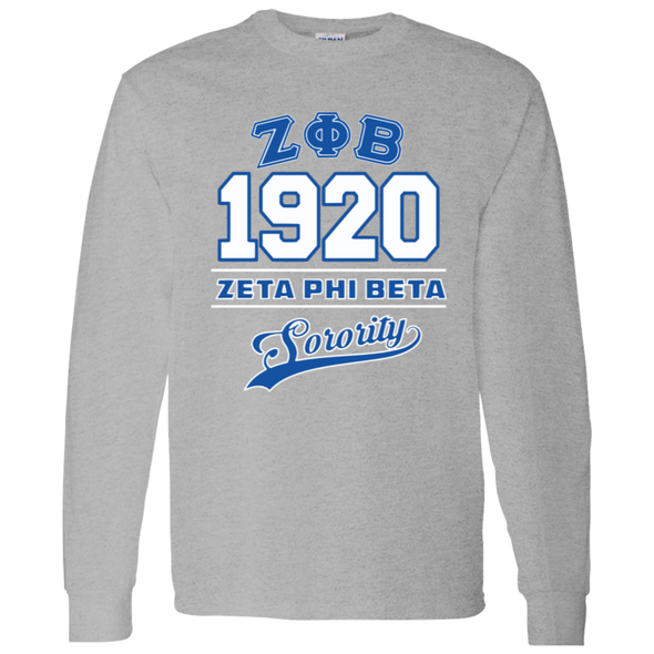 Zeta Phi Beta Sorority LS T-Shirt