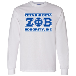 Zeta Phi Beta Sorority LS T-Shirt