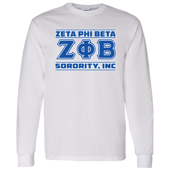 Zeta Phi Beta Sorority LS T-Shirt