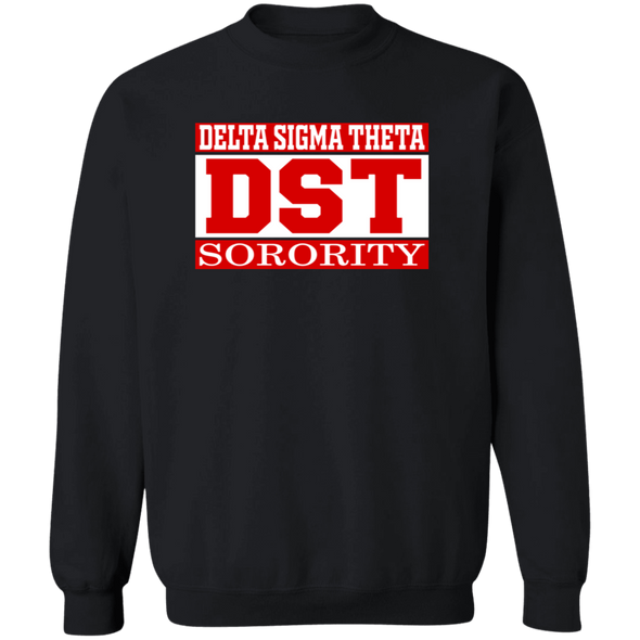 Delta Sigma Theta Sweatshirt Paraphernalia Screen Printed Unisex