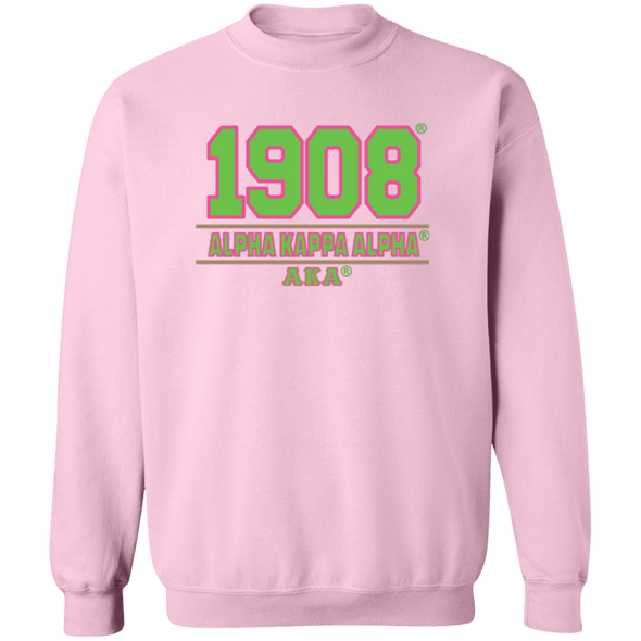 Alpha Kappa Alpha Crewneck Pullover Sweatshirt