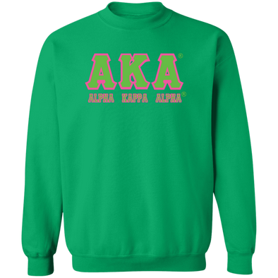 Alpha Kappa Alpha Crewneck Pullover Sweatshirt