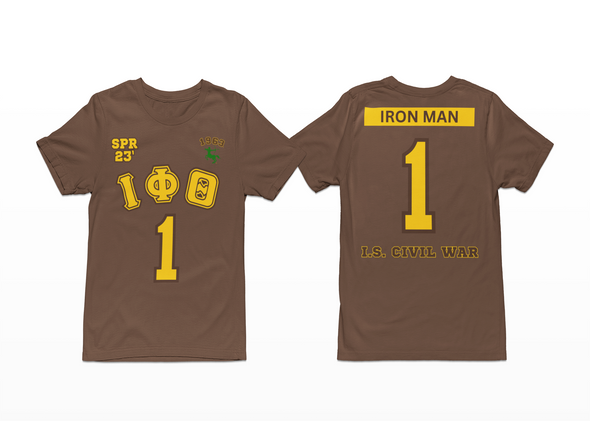 IOTA PHI THETA CUSTOM GREEK LINE T SHIRT