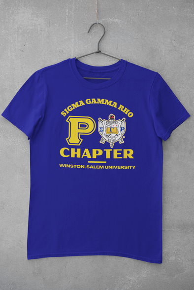 Sigma Gamma Rho Custom Greek Chapter T-Shirts Ed. 1