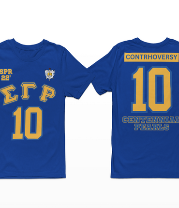 SIGMA GAMMA RHO CUSTOM GREEK LINE T SHIRT