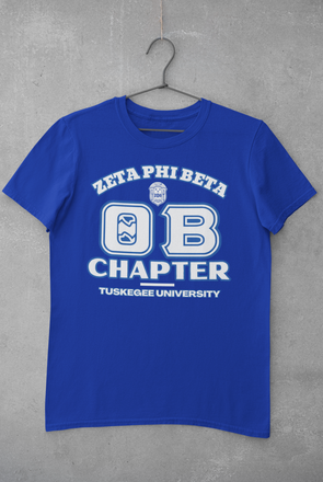 Zeta Phi Beta Custom Greek Chapter T-Shirts Ed. 1