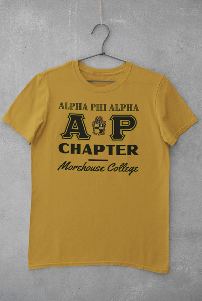 Alpha Phi Alpha Custom Greek Chapter T-Shirts Ed. 2