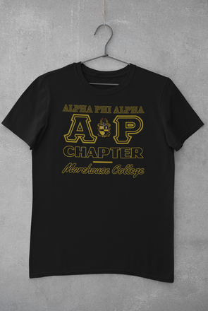 Alpha Phi Alpha Custom Greek Chapter T-Shirts Ed. 1