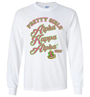 Alpha Kappa Alpha Long Sleeve T-Shirt Ed. 7 - My Greek Letters