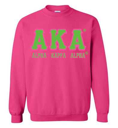 Alpha Kappa Alpha Sweatshirt Ed. 5 - My Greek Letters