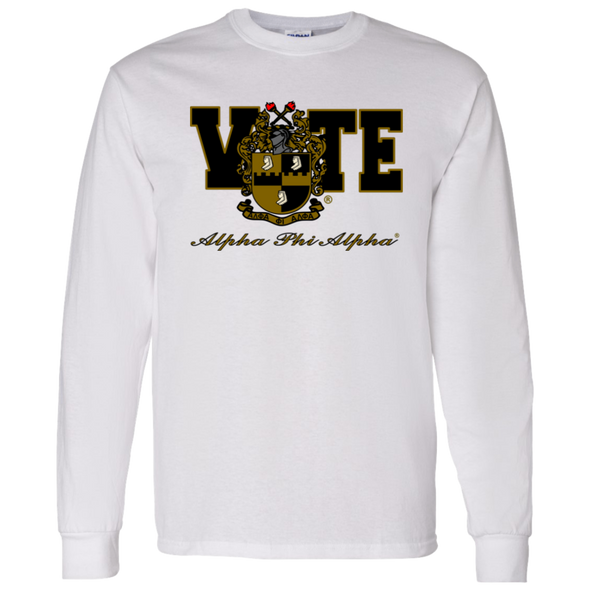 Alpha Phi Alpha Fraternity Long Sleeve T-Shirt - My Greek Letters