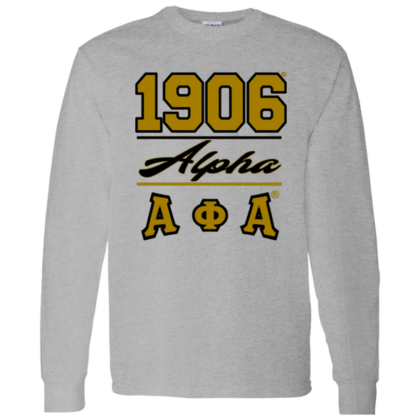 Alpha Phi Alpha Fraternity Long Sleeve T-Shirt - My Greek Letters